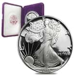 1986-S 1 oz Proof Silver American Eagle (w/Box & COA)