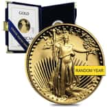 1/10 oz Proof Gold American Eagle (Random Year, w/Box & COA)