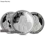 Congo 1 oz Prooflike Silverback Gorilla Silver Coin (Random Year)