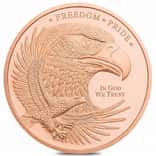 1 oz Eagle Copper Round .999 Fine