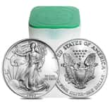 Roll of 20 - 1993 1 oz Silver American Eagle $1 Coin BU