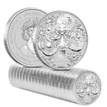 Roll of 20 - 2024 1 oz Silver Lunar Dragon BU Australian Perth Mint