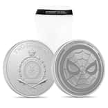 Tube of 25 - 2023 Niue 1 oz Marvel Spider-Man Silver Coin .999 Fine BU