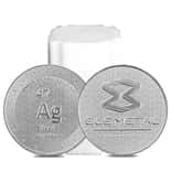 Tube of 20 - 1 oz Elemetal Silver Round .999 Fine