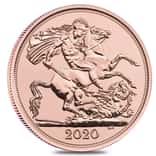 2020 Great Britain Gold Double Sovereign BU