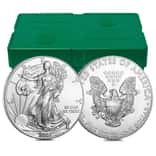 Monster Box of 500 - 2002 1 oz Silver American Eagle $1 Coin BU