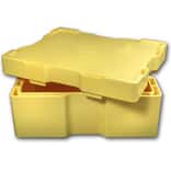 Empty Yellow Monster Box For Silver Maple Leaf Coins