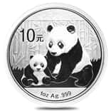 2012 1 oz Chinese Silver Panda BU In Cap
