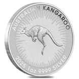 Silver at Spot - 2025 1 oz Australian Silver Kangaroo Perth Mint BU