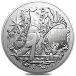 2021 1 oz Silver Australia's Coat of Arms Coin .999 Fine BU - Royal Australian Mint