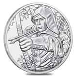 2019 1 oz Austrian Silver Robin Hood Coin BU - 825th Anniversary of the Austrian Mint