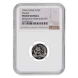 1994 1/10 oz Chinese Proof Platinum Panda 10 Yuan NGC PF Details