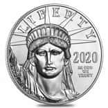 2020 1 oz Platinum American Eagle $100 Coin BU