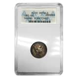 1883 Hawaii King Kalakaua I Dime 90% Silver 10c ANACS AU 50
