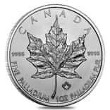 2020 1 oz Palladium Canadian Maple Leaf Coin $50 .9995 Fine BU (Sealed)