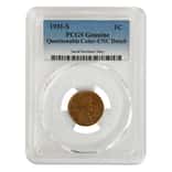 1931-S Lincoln Wheat Penny 1 Cent PCGS Genuine UNC Detail
