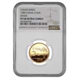 1989 8 gram Chinese Gold Year of the Snake 150 Yuan NGC PF 68 UCAM