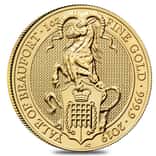 2019 Great Britain 1 oz Gold Queen's Beasts (Yale) Coin .9999 Fine BU