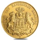 Germany 20 Marks Gold Coin Avg Circ AGW .2304 oz (Random Year/Design)
