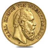 Germany 10 Marks Gold Coin Avg Circ AGW .1152 oz (Random Year/Design)