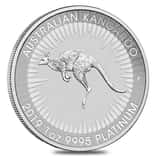 2019 1 oz Australian Platinum Kangaroo Perth Mint Coin .9995 Fine BU In Cap