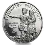 1/10 oz Johnson Matthey Lewis & Clark Palladium Round .999 Fine