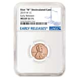 2019 W Uncirculated Lincoln Penny Cent Comm. NGC MS 69 PL ER