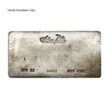 100 oz SilverTowne Poured Vintage Silver Bar .999 Fine (Serial #00001-30000)