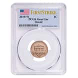 2019 W Uncirculated Lincoln Penny Cent Comm. PCGS Gem UNC FS