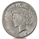 1935 Silver Peace Dollar AU