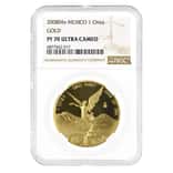 2008 1 oz Proof Mexican Gold Libertad NGC PF 70 UCAM