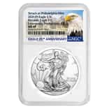 2021 (P) 1 oz Silver American Eagle NGC MS 69 ER (Eagle) Emergency Production