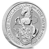 2018 Great Britain 2 oz Silver Queen's Beasts (Unicorn of Scotland) Coin .9999 Fine BU