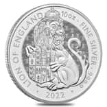 2022 Great Britain 10 oz Silver The Tudor Beasts Lion of England Coin .9999 Fine BU