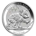 2016 1 oz Silver Australian Koala Perth Mint .999 Fine BU In Cap