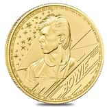 2021 Great Britain 1 oz Gold Music Legends David Bowie Coin .9999 Fine BU
