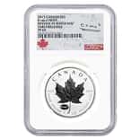 2015 1 oz Silver Canadian Maple Leaf E=mc2 Privy NGC PF 69 - Early Releases