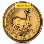 South Africa 1 Rand Gold Coin BU (Random Year)