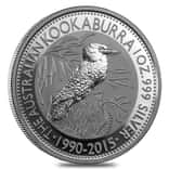 2015 1 oz Silver Australian Kookaburra Perth Mint .999 Fine BU In Cap