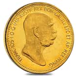 1908 Austria Gold 20 Corona 60th Anniversary UNC AGW .1960 oz