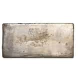 100 oz Engelhard Silver Bar (1st Series, 6-digit Serial, Rotary Stamp Error)