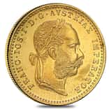 1915 Austrian Gold 1 Ducat .1106 oz AGW Restrike (Scruffy)