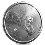 2017 1 oz Canadian Silver Lynx Predator Series $5 Coin .9999 Fine Silver