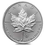 2017 1 oz Platinum Canadian Maple Leaf Coin $50 .9995 Fine BU