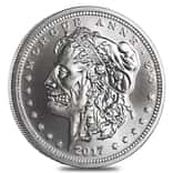 Zombucks "Morgue Anne" 1 oz .999 Fine Silver Round