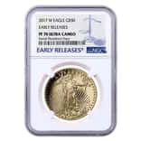 2017-W 1 oz $50 Proof Gold American Eagle NGC PF 70 Early Releases