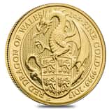 2017 Great Britain 1 oz Gold Queen's Beasts (Red Dragon) Coin .9999 Fine BU
