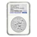 2017 1 oz Niue Silver $2 Disney Steamboat Willie NGC MS 69 Early Releases