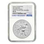 2017 1 oz Niue Silver $2 Disney Steamboat Willie NGC MS 70 Early Releases