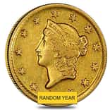 $1 Gold Liberty Head Type 1 - Very Fine VF (Random Year)